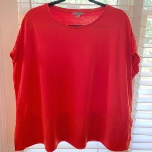 COS oversized short sleeve knitted top